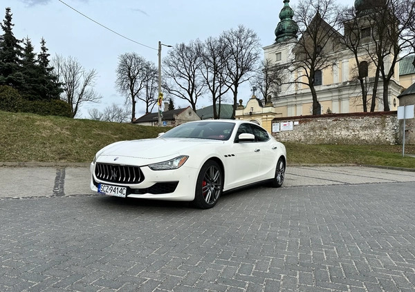 Maserati Ghibli cena 149998 przebieg: 61957, rok produkcji 2018 z Częstochowa małe 407